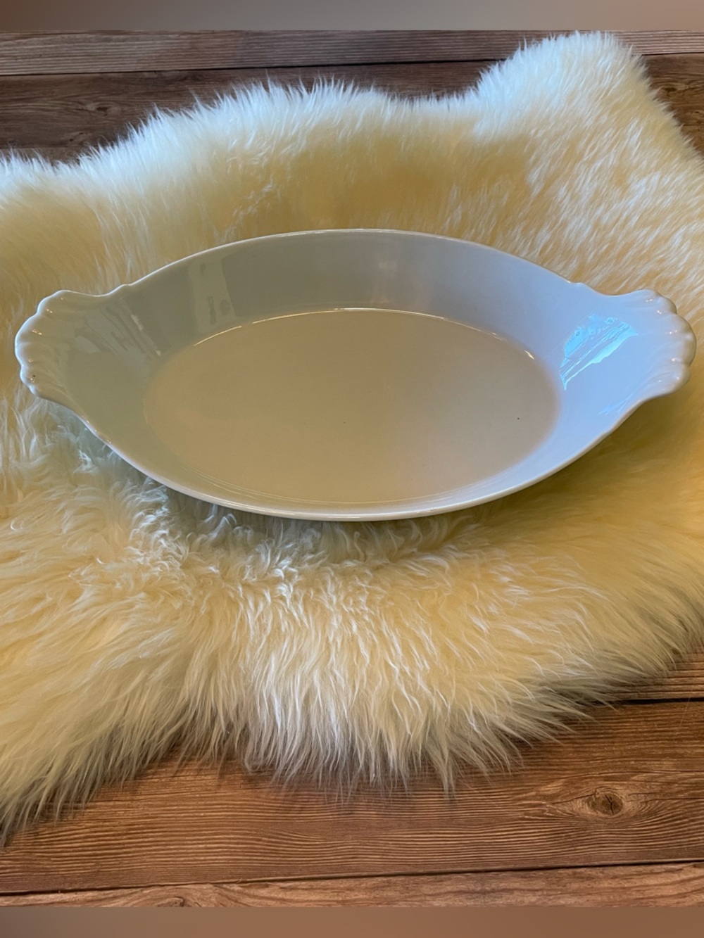 Vintage Pillivuyt France ~ Au Gratin Dish